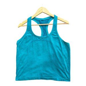 Lululemon Swiftly Tech Racerback Tank Top 2.0 Race Length - Turquoise- Size 12.
